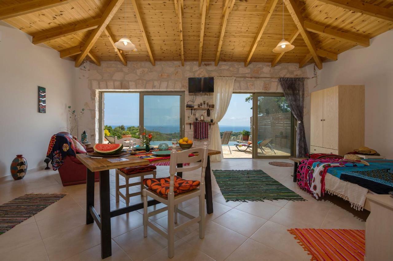 David'S Villas - Private Pool & Scenic Surroundings Vasilikos  Ngoại thất bức ảnh