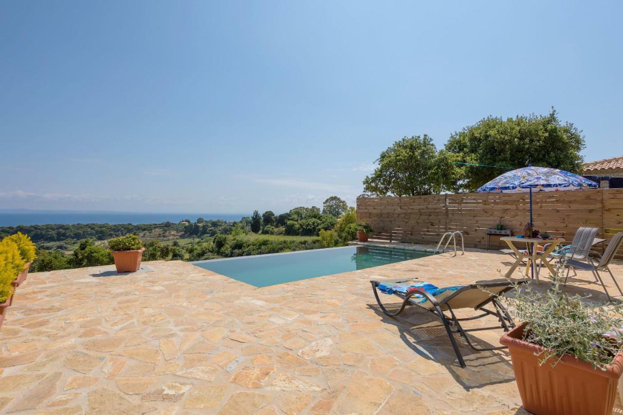David'S Villas - Private Pool & Scenic Surroundings Vasilikos  Ngoại thất bức ảnh