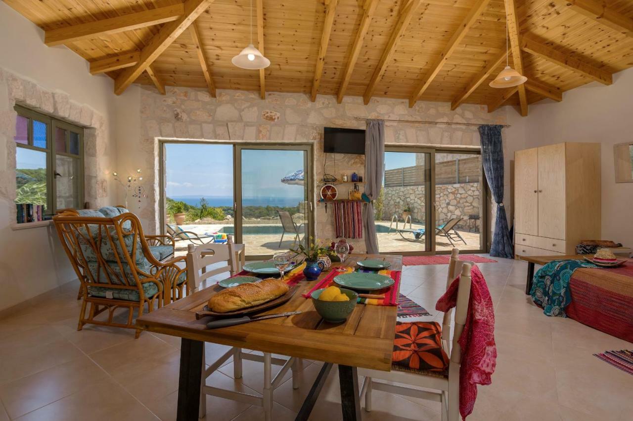 David'S Villas - Private Pool & Scenic Surroundings Vasilikos  Ngoại thất bức ảnh
